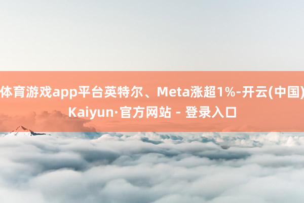体育游戏app平台英特尔、Meta涨超1%-开云(中国)Kaiyun·官方网站 - 登录入口
